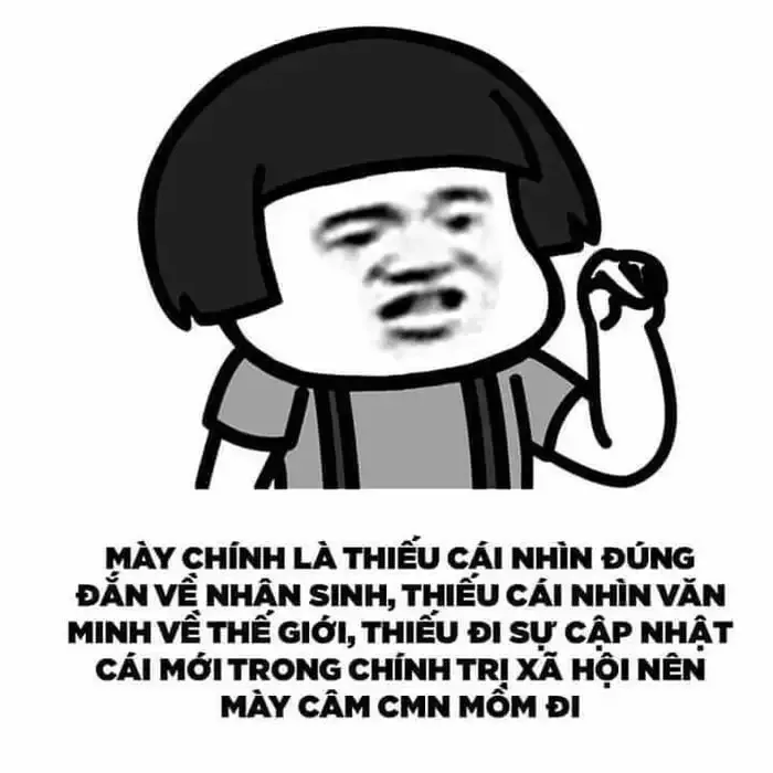  ảnh meme chửi 6