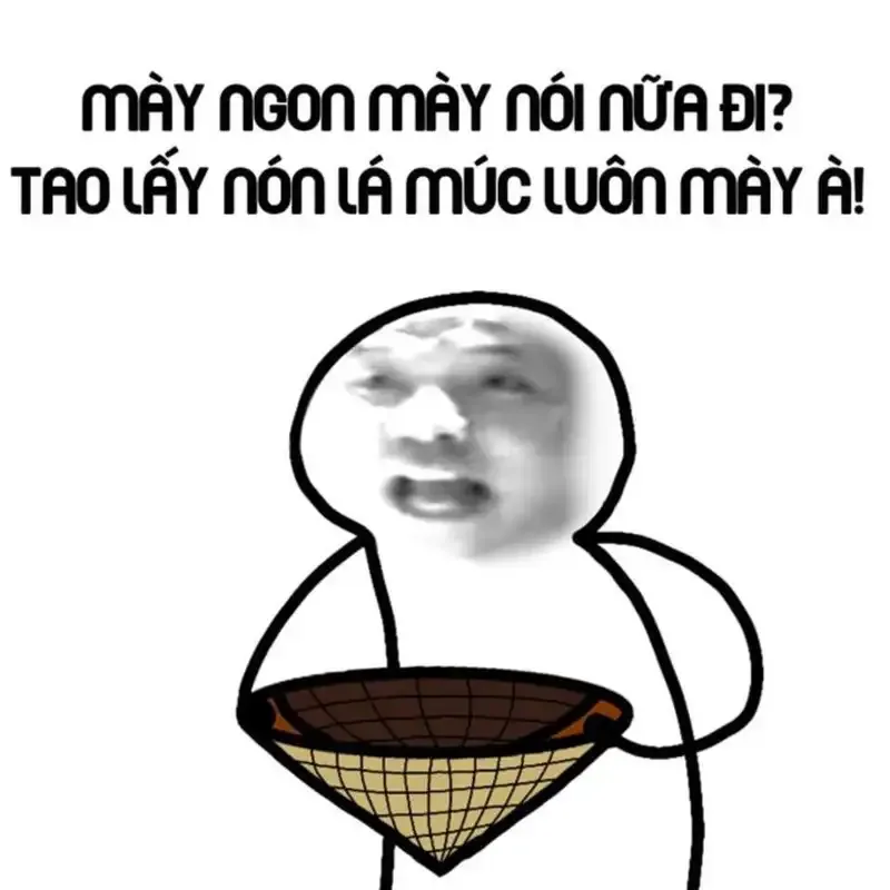  ảnh meme chửi 10