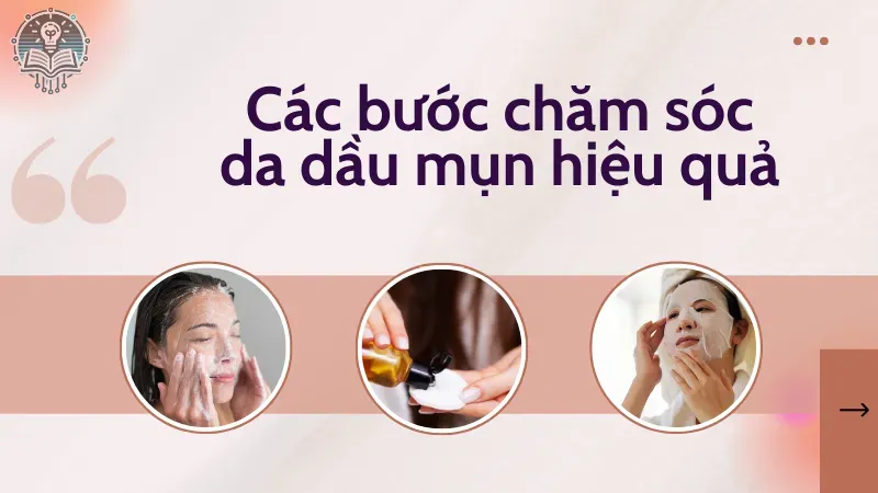 chăm sóc da dầu mụn 2