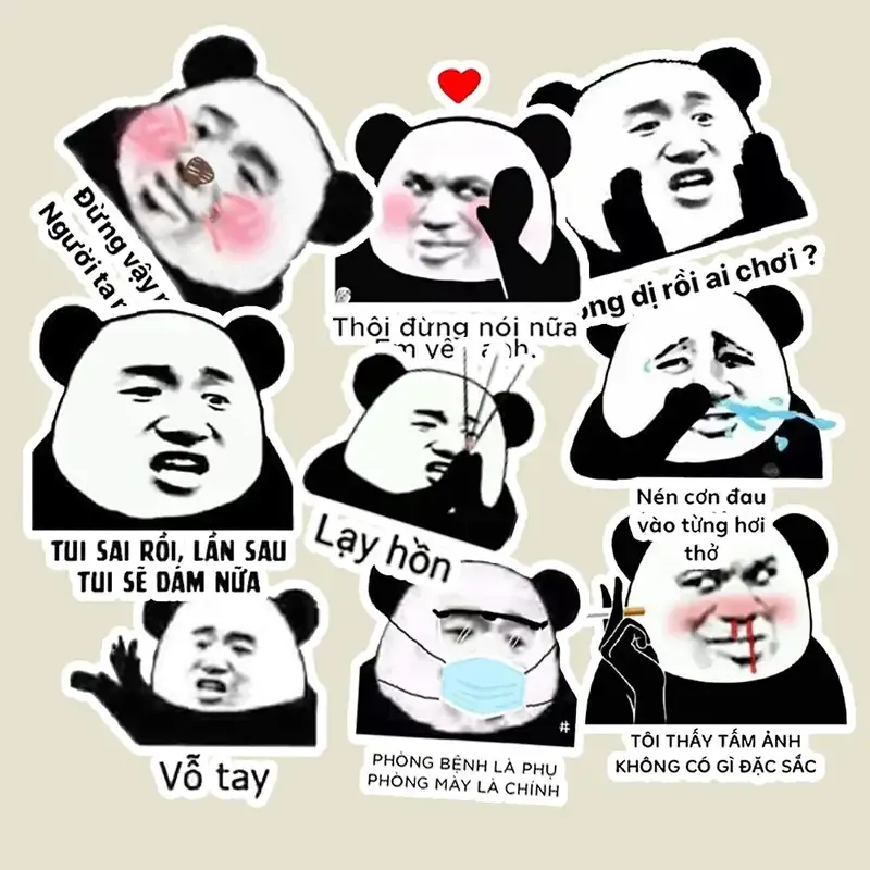  gấu trúc meme 1
