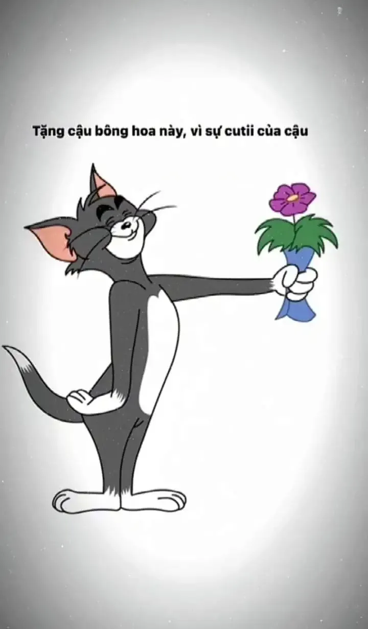 ảnh meme tặng hoa 18