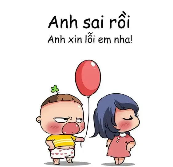  ảnh meme xin lỗi 33