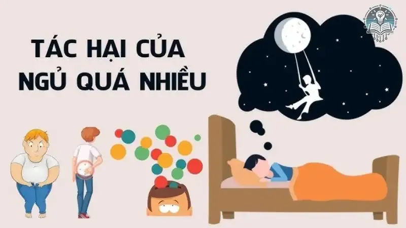 tác hại ngủ nhiều 5