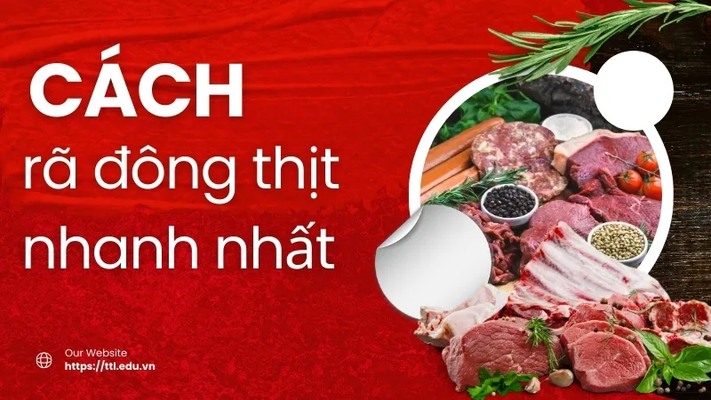 Tìm hiểu cách rã đông thịt nhanh nhất cho người bận rộn 1