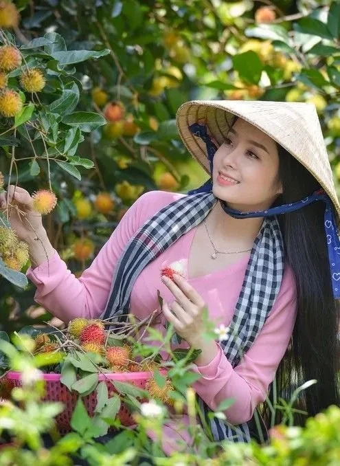 Ảnh gái quê giản dị mang đến sự gần gũi, mộc mạc, dễ mến