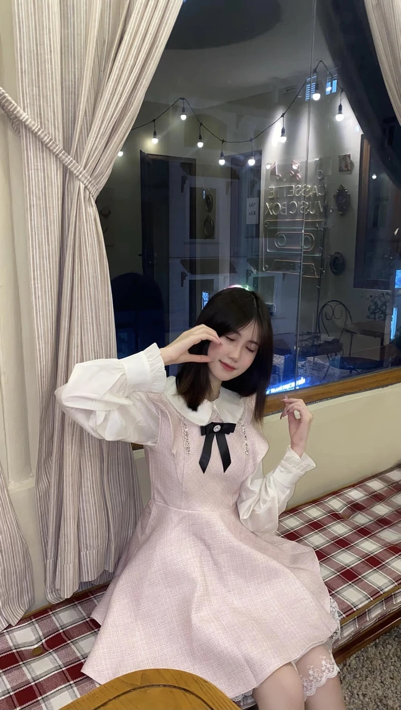 Avatar vẽ cô gái đơn giản cute mang lại vẻ đẹp tươi sáng và dễ thương
