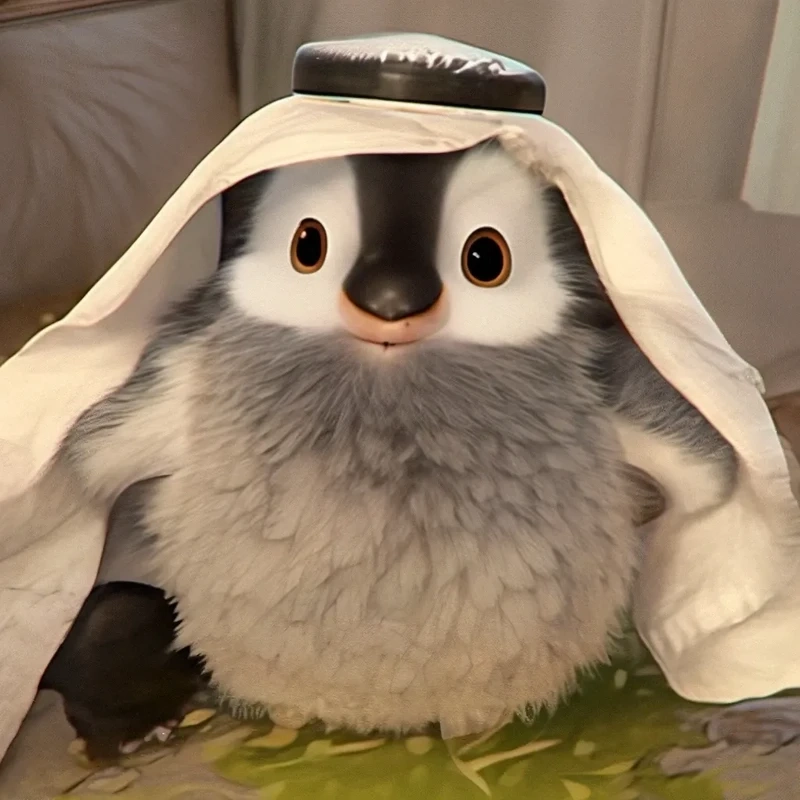 Avatar chim cánh cụt cute giúp thể hiện sự dễ thương trong từng chi tiết
