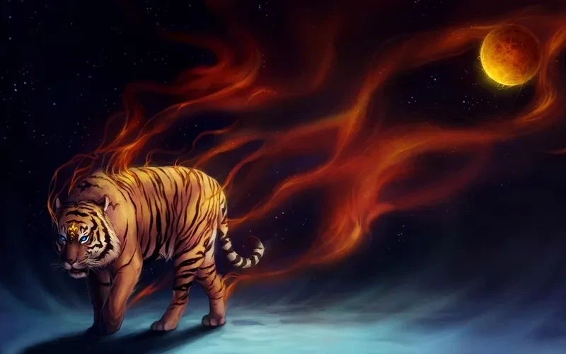 Avatar con hổ tết mang lại không khí lễ hội tươi vui, rực rỡ