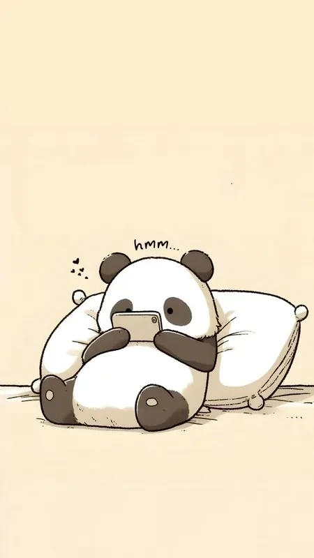 Hình ảnh cute của gấu trắng với phong cách nhẹ nhàng và tinh tế