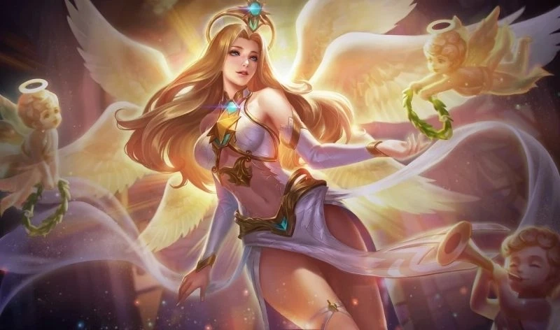 Ảnh avatar Nakroth thứ nguyên vệ thần thể hiện sự mạnh mẽ và uy lực