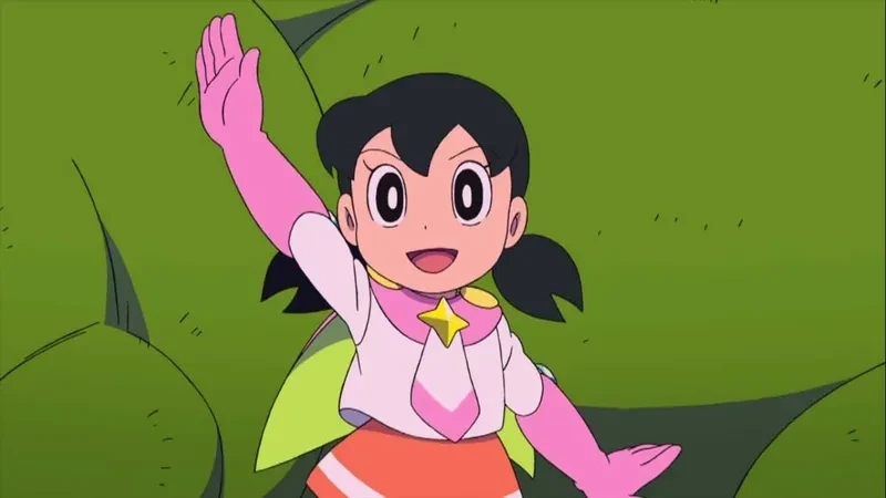 Hình Doraemon Nobita Xuka cùng nhau trải nghiệm những khoảnh khắc vui vẻ