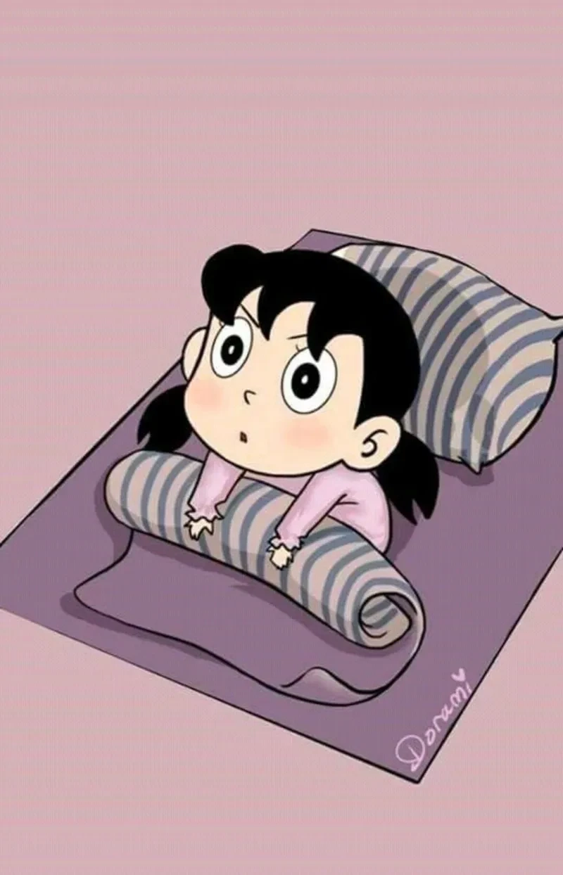 Hình Nobita và Xuka trong tình bạn đáng yêu, đầy ấm áp