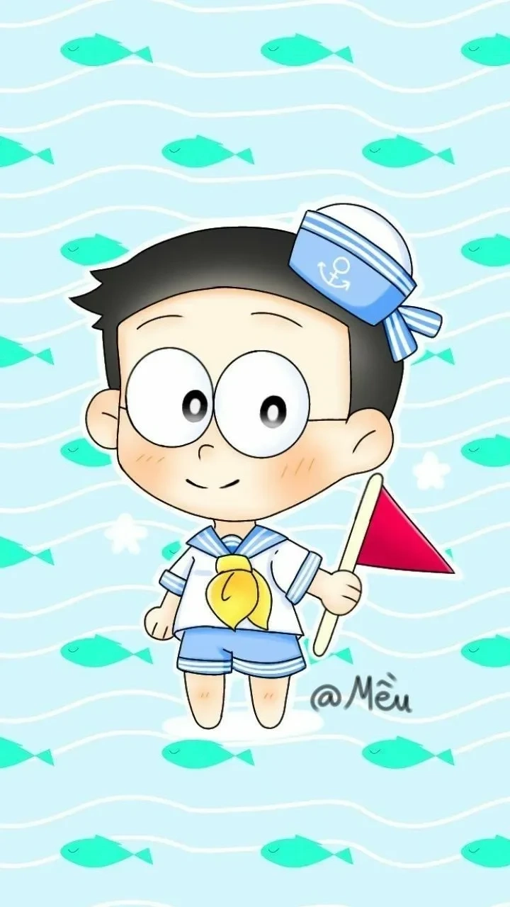 Hình ảnh đẹp Nobita với thiết kế sáng tạo và tỉ mỉ