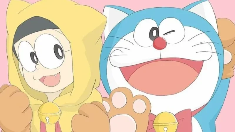 Hình Doraemon và Nobita cute trong những khoảnh khắc hài hước
