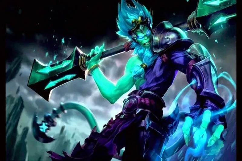 Avatar Ngộ Không hài hước với biểu cảm ngộ nghĩnh, đáng yêu