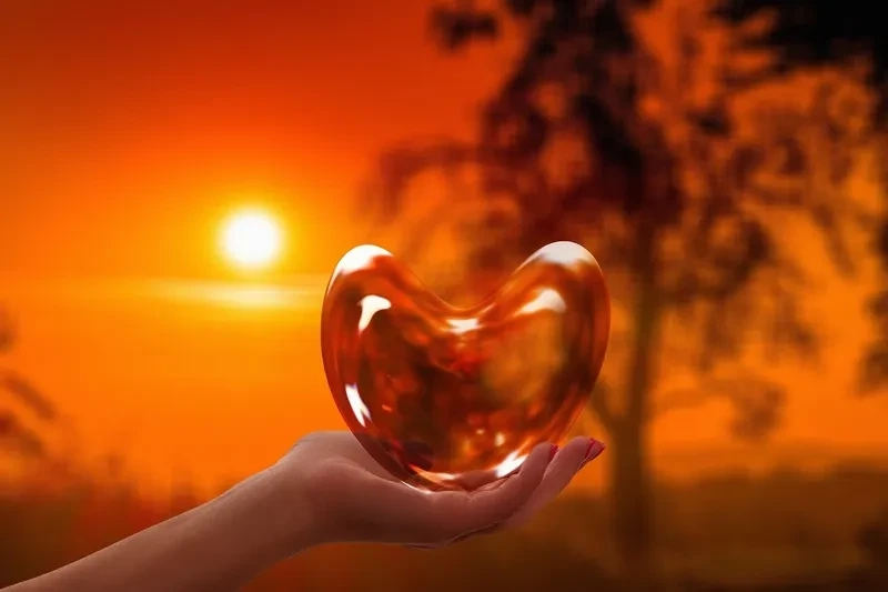 Hình nền trái tim đen trắng thể hiện sự kết hợp giữa đối lập và hài hòa