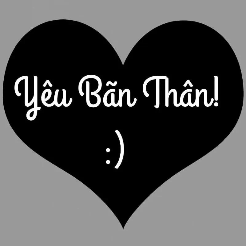 Avatar hình trái tim với thiết kế đơn giản, phù hợp làm ảnh đại diện