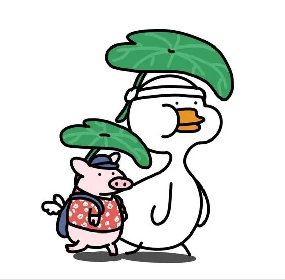 Hình nền máy tính con vịt cute mang lại không gian dễ thương và sinh động