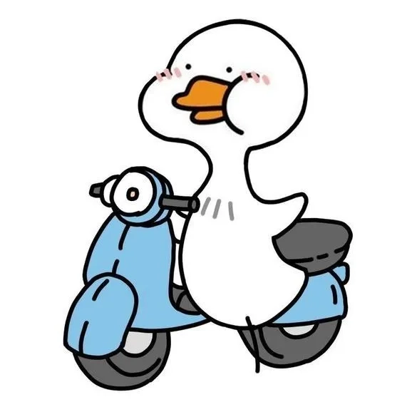 Hình con vịt hoạt hình mang lại sự vui nhộn và thú vị cho người xem