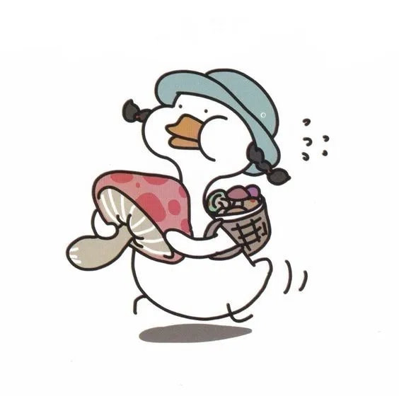 Vịt Donald cute thể hiện nét ngộ nghĩnh và đáng yêu qua từng chi tiết