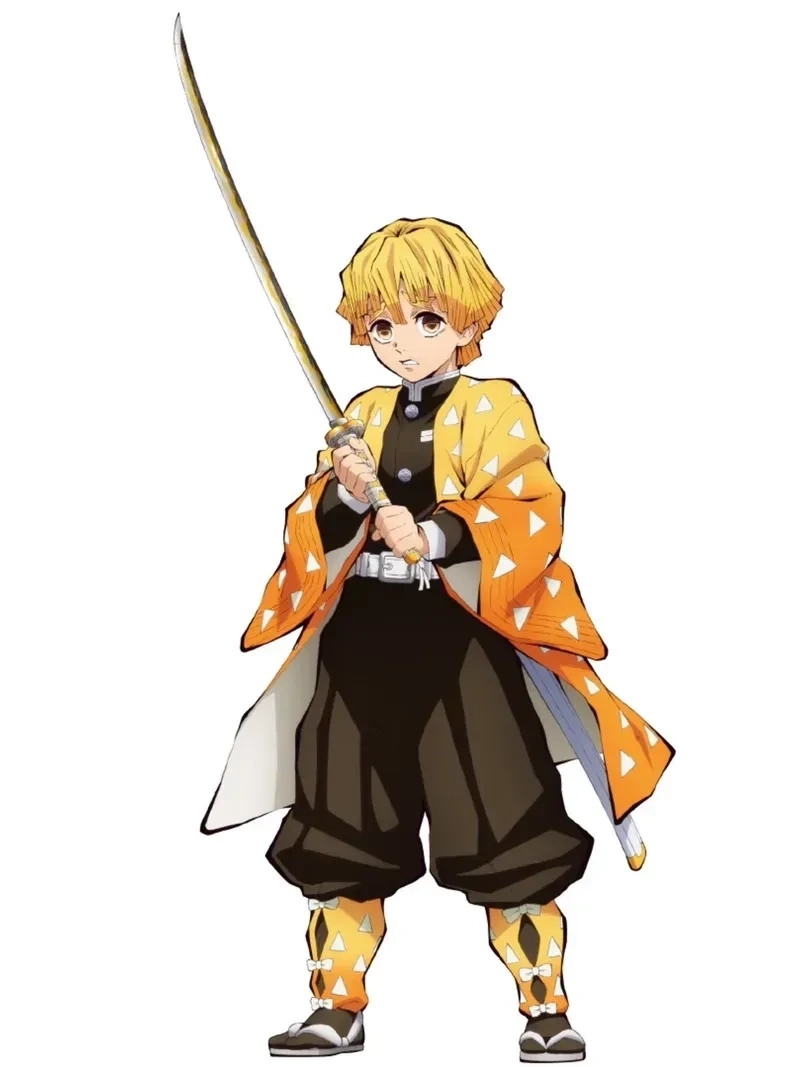 Ảnh Zenitsu cute phù hợp làm hình đại diện cho người yêu thích anime