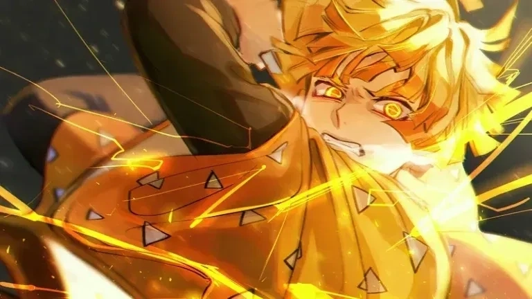 Mô hình Zenitsu với chi tiết tinh xảo, dành cho người sưu tầm anime