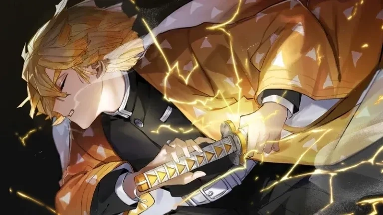 Hình Kimetsu Yaiba Zenitsu với thiết kế đẹp mắt, thu hút ánh nhìn