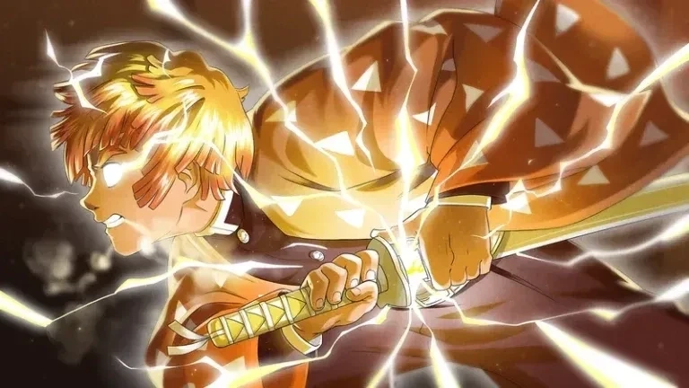 Hình nền Kimetsu Yaiba Zenitsu phù hợp làm ảnh nền sắc nét