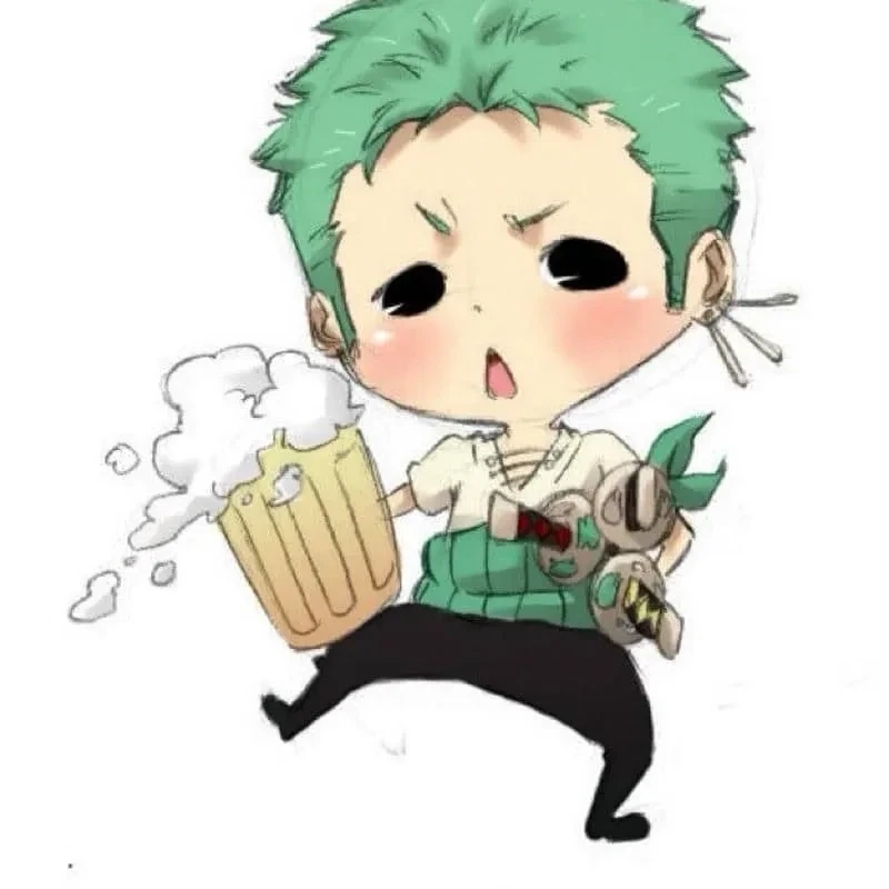 Hình nền anime One Piece Zoro thể hiện sức mạnh và tinh thần chiến đấu