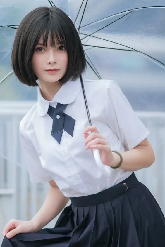 Kiểu tóc ngắn hàn quốc cho mặt tròn giúp tôn lên vẻ đẹp cân đối
