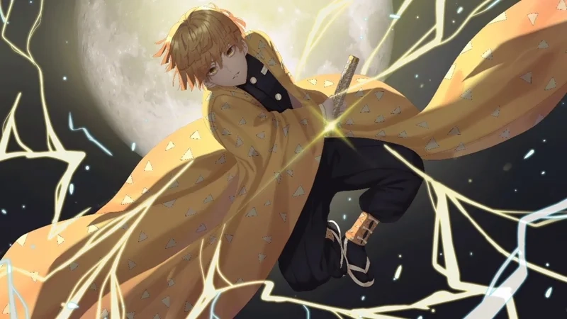 Tạo phong cách riêng với ảnh avatar zenitsu ngầu bá cháy