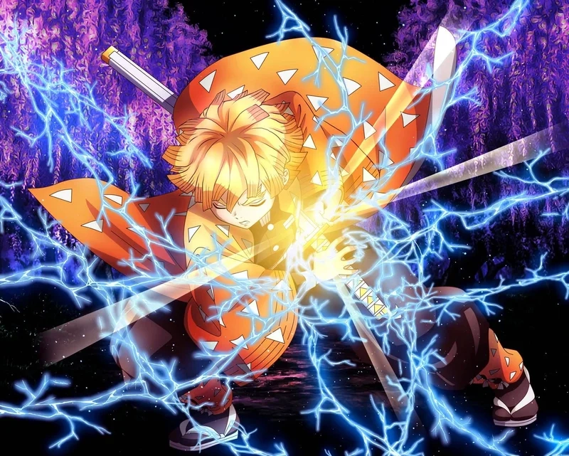 Cực đẹp, cực nét với 4k zenitsu dành cho fan anime