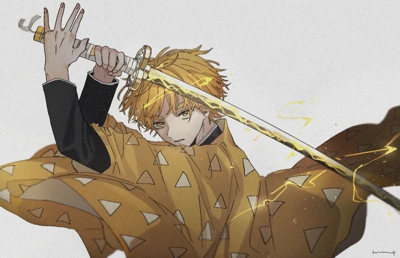 Fan Zenitsu đâu rồi, tải ngay hình anime zenitsu
