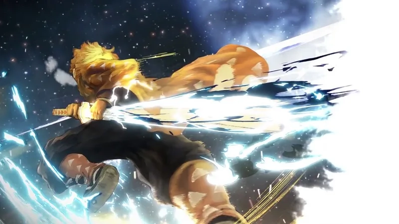 Avatar zenitsu ngầu chất lừ, thể hiện khí chất mạnh mẽ