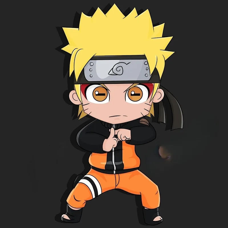 Cực chất với hình chibi naruto siêu dễ thương