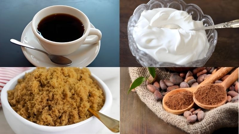 Chuẩn bị nguyên liệu làm cà phê muối tại nhà